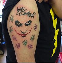 Image result for Why so Serious Joker Tattoo