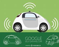 Image result for Self-Driving Cartoon