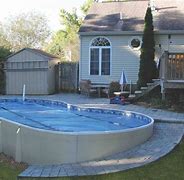 Image result for Pavers around Above Ground Pool
