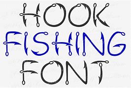 Image result for Fishing Hook Font Free
