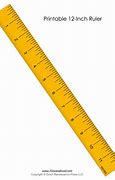 Image result for Ruler 12 Inches Actual Size