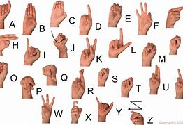 Image result for Sign Language Alphabet Chart