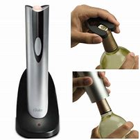 Image result for electric wine bottle opener