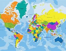 Image result for Latest World Map with Countries
