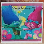 Image result for Trolls Happy Birthday 7 Drawing