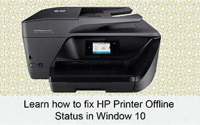 Image result for HP Printer Saying Offline