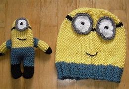 Image result for Free Minion Hat Patterns Knit