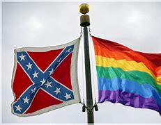 Image result for Rainbow Confederate Flag
