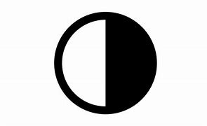 Image result for Half Circle Symbol