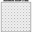 Image result for Number Chart 1-100 Black and White