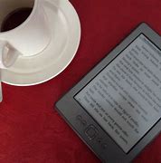 Image result for Reading Kindle Coffee