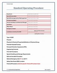 Image result for Procedure Plan Template