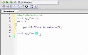 Image result for How to Declare Function in C