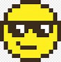 Image result for Smiley-Face Emoji Pixel Art