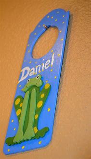 Image result for Kids Name Door Hanger
