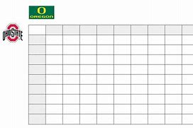 Image result for Football Squares Layout