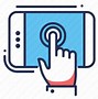 Image result for Touch Screen Hand Touch Icon