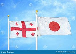 Image result for Japan Flag an Georgia