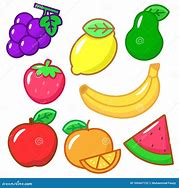 Image result for Fruit Clip Art Set