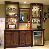 Image result for Home Bar Hanging Cabinet