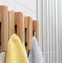 Image result for Wooden Wall Towel Holder