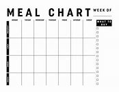Image result for Meal Plan and Grocery List Template