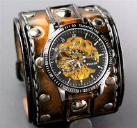 Image result for Double Leather Strap Watch