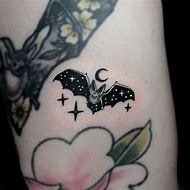 Image result for Bat Filling Tattoo Small