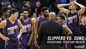Image result for Suns Clippers