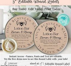 Image result for Avery 1 Round Labels Template