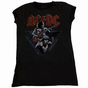 Image result for AC/DC T-Shirt Women's