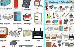 Image result for Stationeries Examples