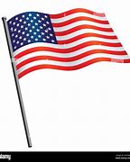 Image result for Waving American Flag On Pole Drawing