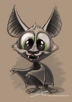 Image result for Creepy Cute Bat Drawings
