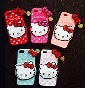 Image result for Hello Kitty Silicone iPhone Case