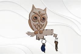 Image result for Owl Keychain SVG