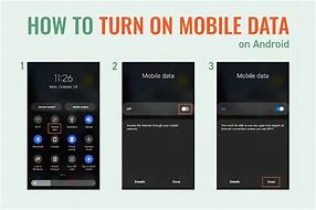 Image result for Android 9 Turn On Mobile Data