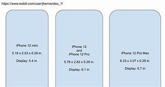 Image result for iPhone 12 Actual Size Printable