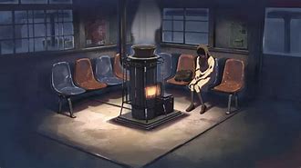 Image result for Five Centimeters per Second Railway Room