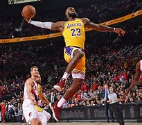 Image result for LeBron James in Lakers