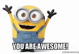 Image result for You Are Awesome Meme