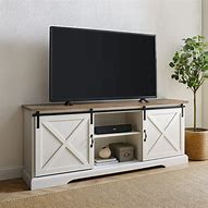 Image result for 80 Inch TV Stand White