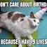 Image result for Pizza Cat Birthday Meme