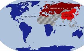 Image result for 1984 Nations Map