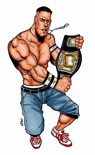 Image result for WWE John Cena Cartoon Drawings