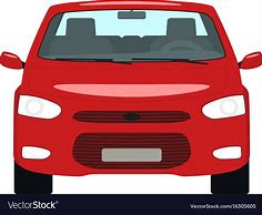 Image result for Cartoon Car Front View