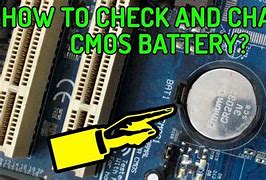 Image result for Windows CMOS Battery Status