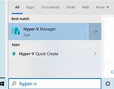 Image result for Run Hyper-V Manager