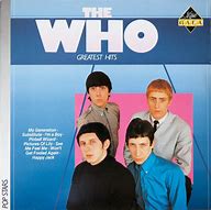 Image result for The Who Greatest Hits Artwork