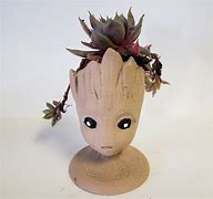 Image result for Baby Groot in Plant Pot